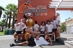 camping lou pignada animateurs 2023 groupe soly