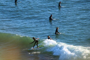 Camping lou pignada le surf pour débutant on répond à toutes vos questions Quelles sont les règles de sécurité du surf pour débutants surfeurs prenant la vague chacun leur tour